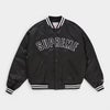 Supreme シュプリーム 2026SS Champion Satin Varsity Jacket チャンピオン サテンバーシティジャケット ブラック