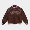 Supreme シュプリーム 2026SS Champion Satin Varsity Jacket チャンピオン サテンバーシティジャケット ブラウン