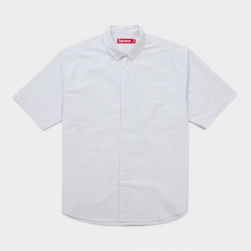 Supreme シュプリーム 2026SS Loose Fit Oxford S/S Shirt ルーズフィット オックスフォードショートスリーブシャツ ストライプ