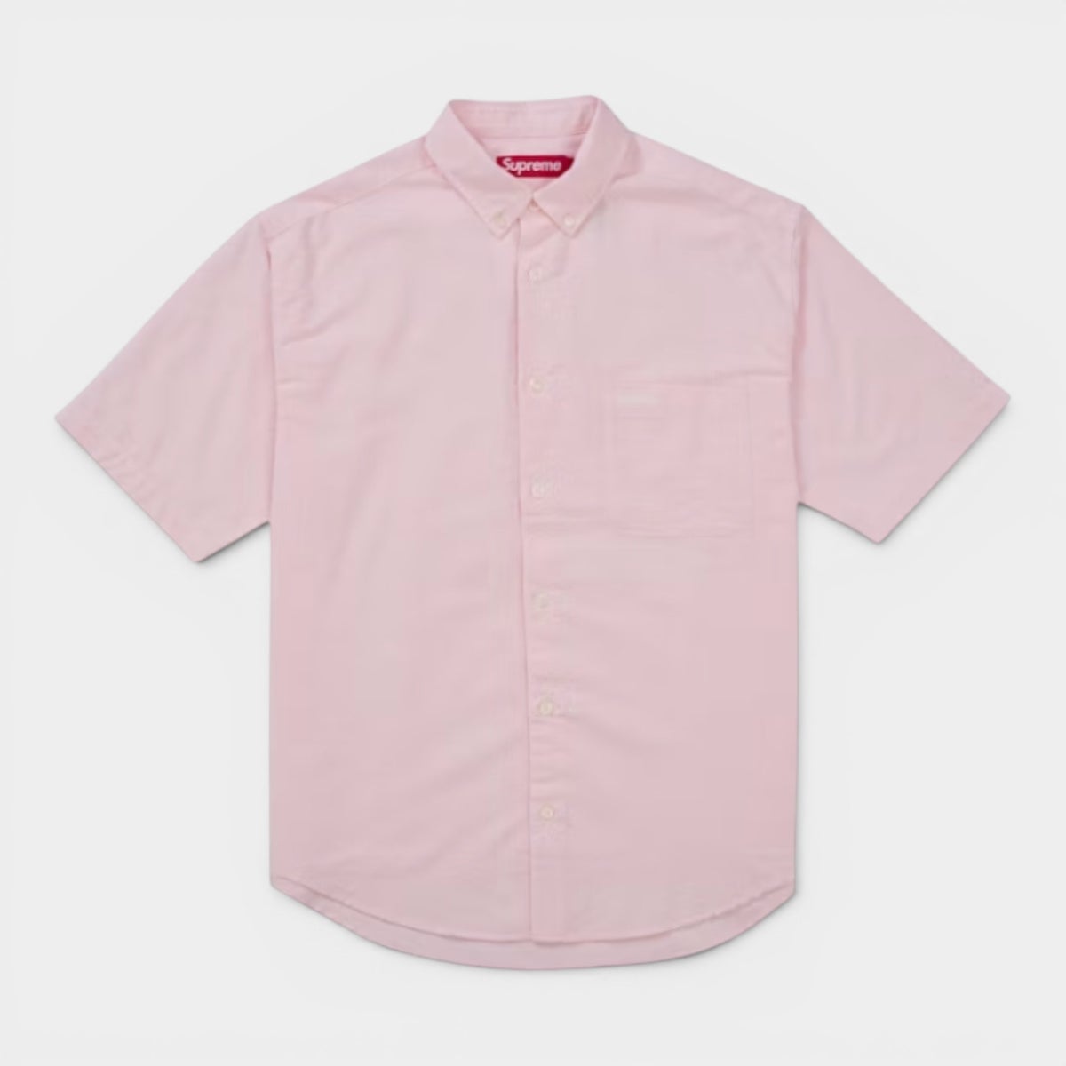 Supreme シュプリーム 2026SS Loose Fit Oxford S/S Shirt ルーズフィット オックスフォードショートスリーブシャツ ピンク