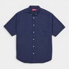 Supreme シュプリーム 2026SS Loose Fit Oxford S/S Shirt ルーズフィット オックスフォードショートスリーブシャツ ネイビー