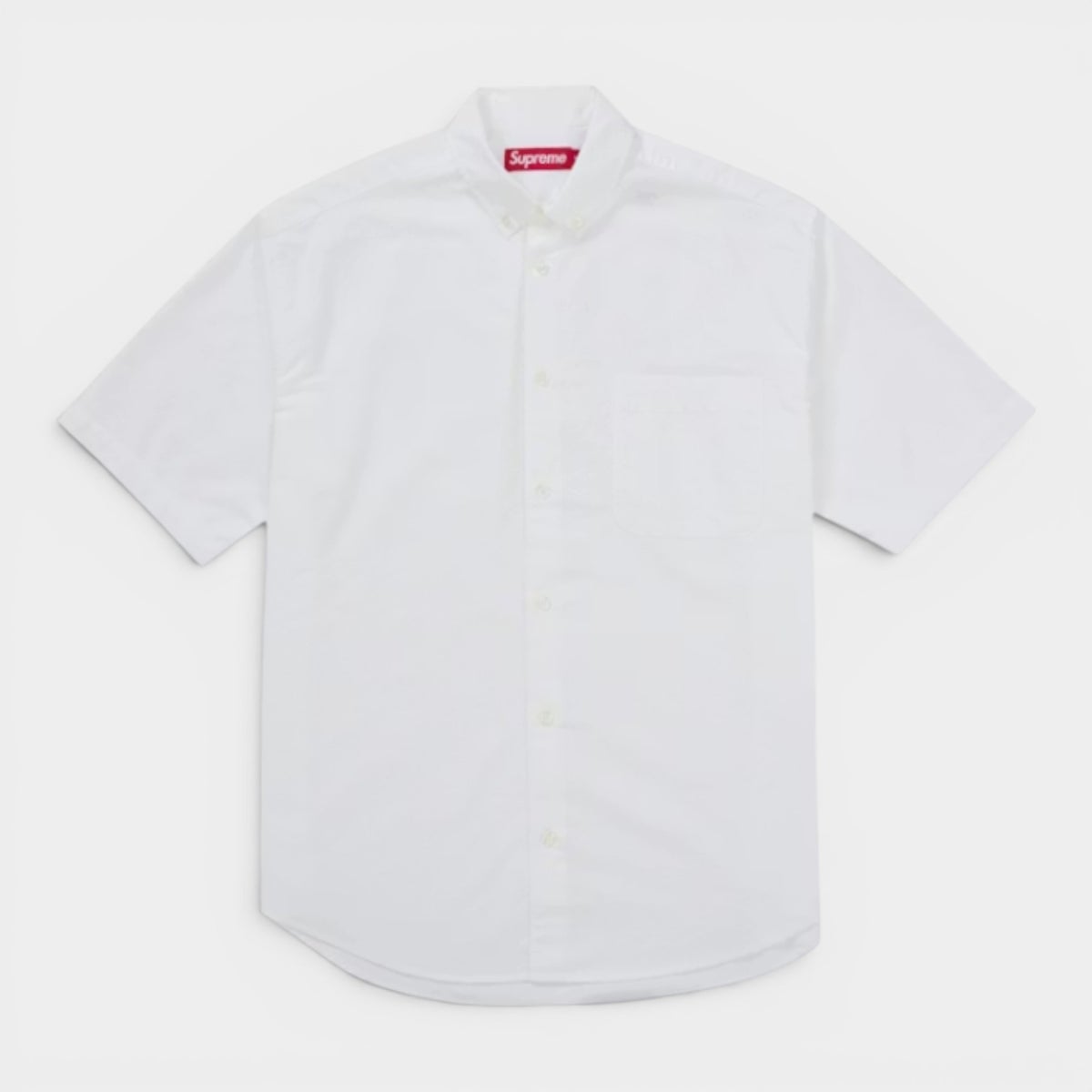 Supreme シュプリーム 2026SS Loose Fit Oxford S/S Shirt ルーズフィット オックスフォードショートスリーブシャツ ホワイト