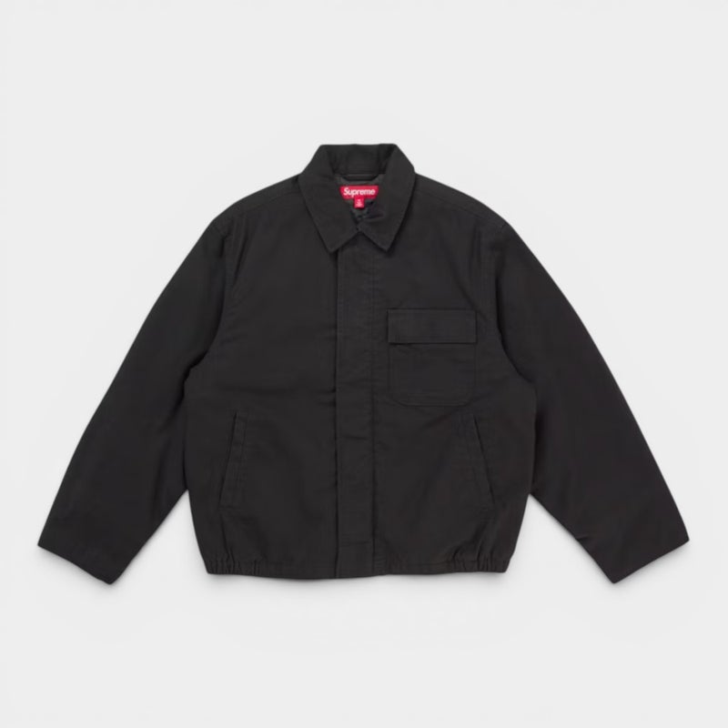 Supreme シュプリーム 2026SS Cordura Twill Utility Jacket コーデュラツイル ユティリティジャケット ブラック
