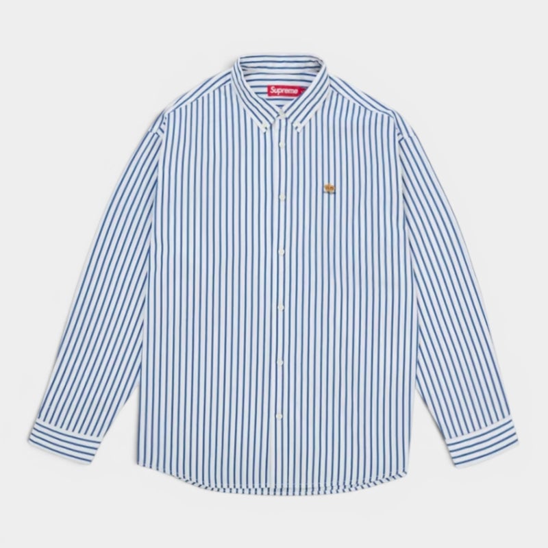 Supreme シュプリーム 2026SS Stripe Shirt　ストライプシャツ ホワイト