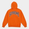 Supreme シュプリーム 2026SS Cracked Raglan Zip Up Hooded Sweatshirt クラックラグラン ジップアップフーデッドスウェットパーカー ダークオレンジ1