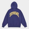 Supreme シュプリーム 2026SS Cracked Raglan Zip Up Hooded Sweatshirt クラックラグラン ジップアップフーデッドスウェットパーカー ウォッシュドネイビー1