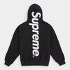 Supreme シュプリーム 2026SS Satin Applique Hooded Sweatshirt　サテンアップリケ フーデッドスウェットパーカー ブラック