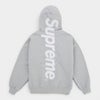 Supreme シュプリーム 2026SS Satin Applique Hooded Sweatshirt　サテンアップリケ フーデッドスウェットパーカー ヘザーグレー