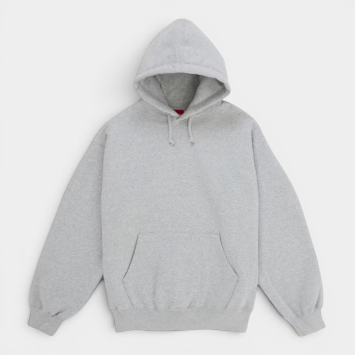 Supreme シュプリーム 2026SS Satin Applique Hooded Sweatshirt　サテンアップリケ フーデッドスウェットパーカー ヘザーグレー1