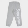 Supreme シュプリーム 2026SS Satin Applique Sweatpant サテンアップリケ スウェットパンツ　ヘザーグレー