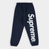 Supreme シュプリーム 2026SS Satin Applique Sweatpant サテンアップリケ スウェットパンツ　ネイビー