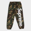  Supreme シュプリーム 2026SS Satin Applique Sweatpant サテンアップリケ スウェットパンツ　ウッドランドカモ