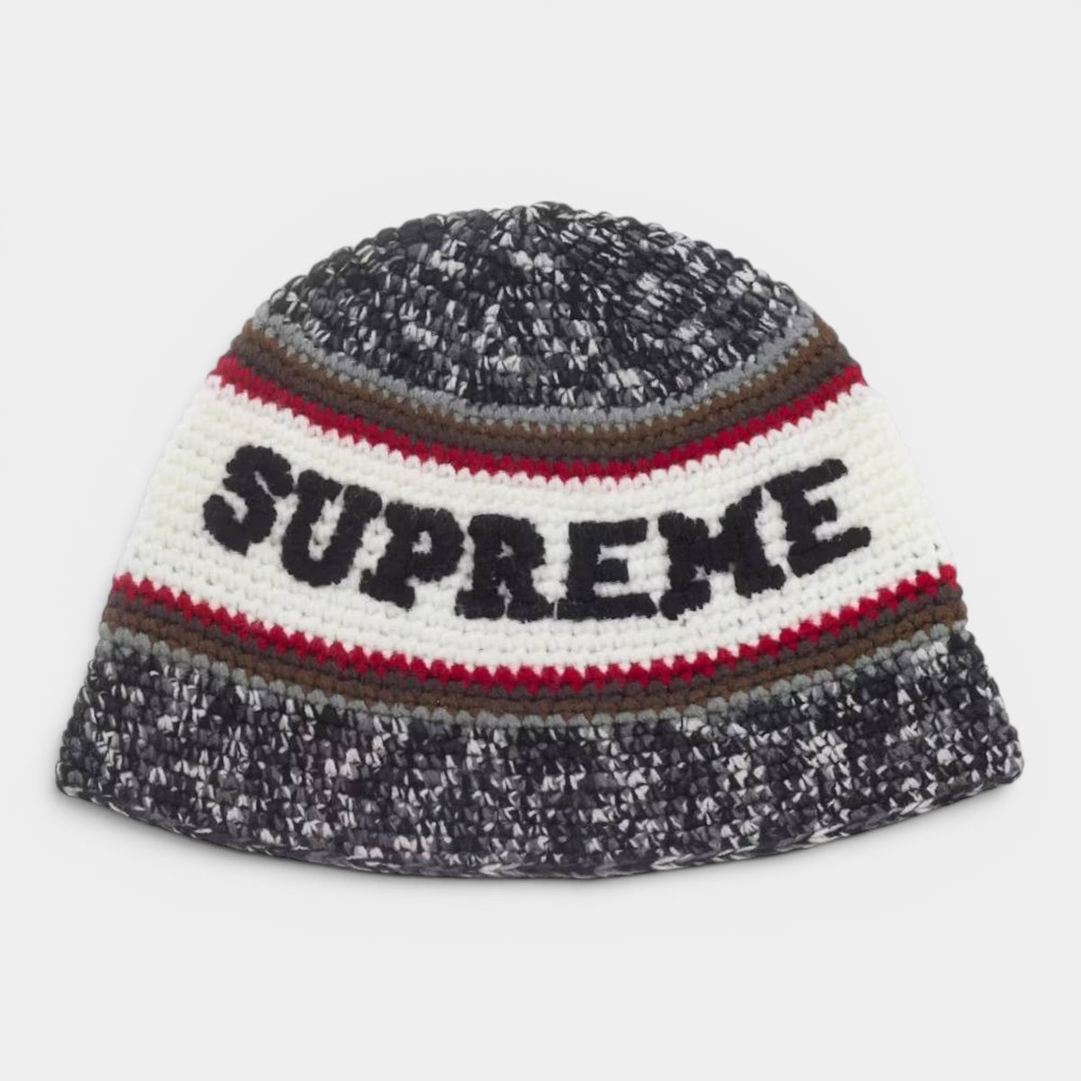  Supreme シュプリーム 2026SS Knit Logo Crusher ニットロゴクラッシャーハット ブラック