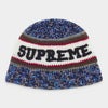 Supreme シュプリーム 2026SS Knit Logo Crusher ニットロゴクラッシャーハット ネイビー