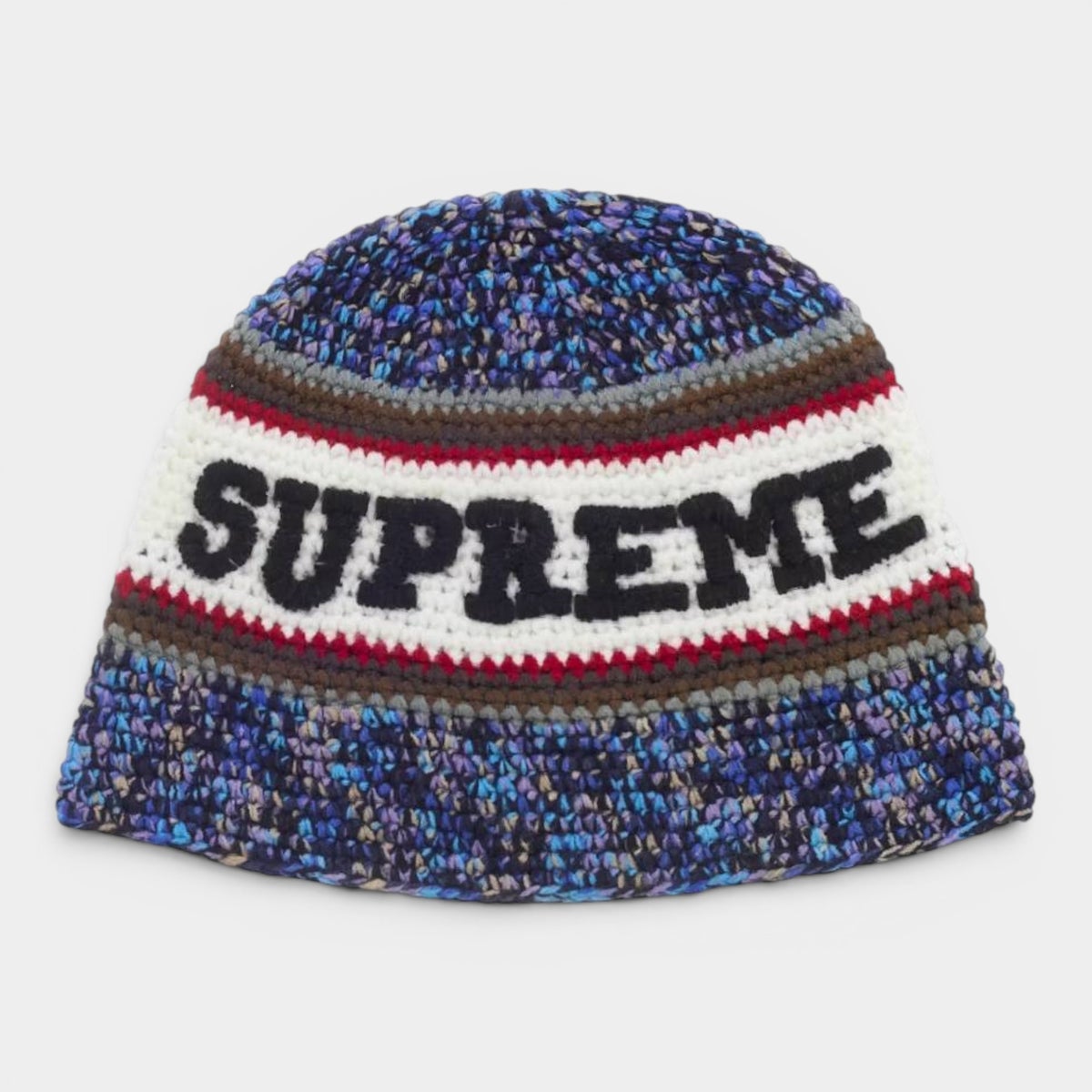 Supreme シュプリーム 2026SS Knit Logo Crusher ニットロゴクラッシャーハット ネイビー