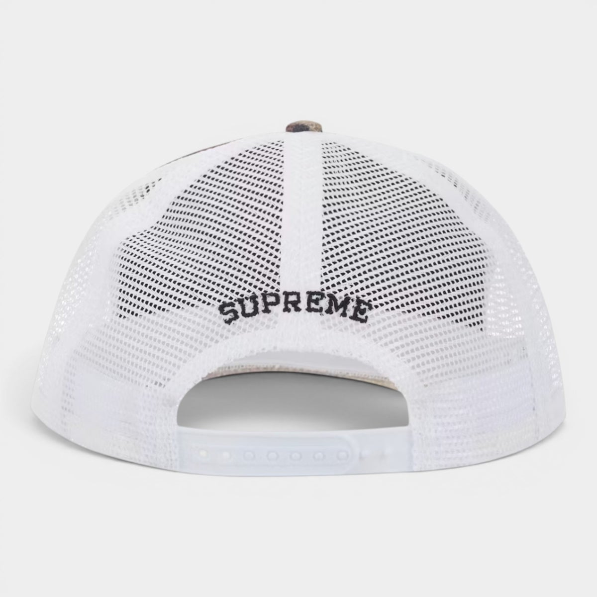 Supreme シュプリーム 2026SS Raffia Mesh Back 5-Panel ラフィアメッシュバック 5パネルキャップ ウッドランドカモ1