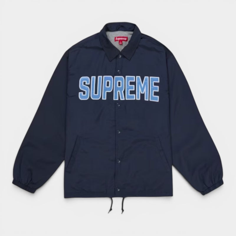 Supreme シュプリーム 2026SS Spellout Coaches Jacket　スペルアウト コーチジャケット　ネイビー