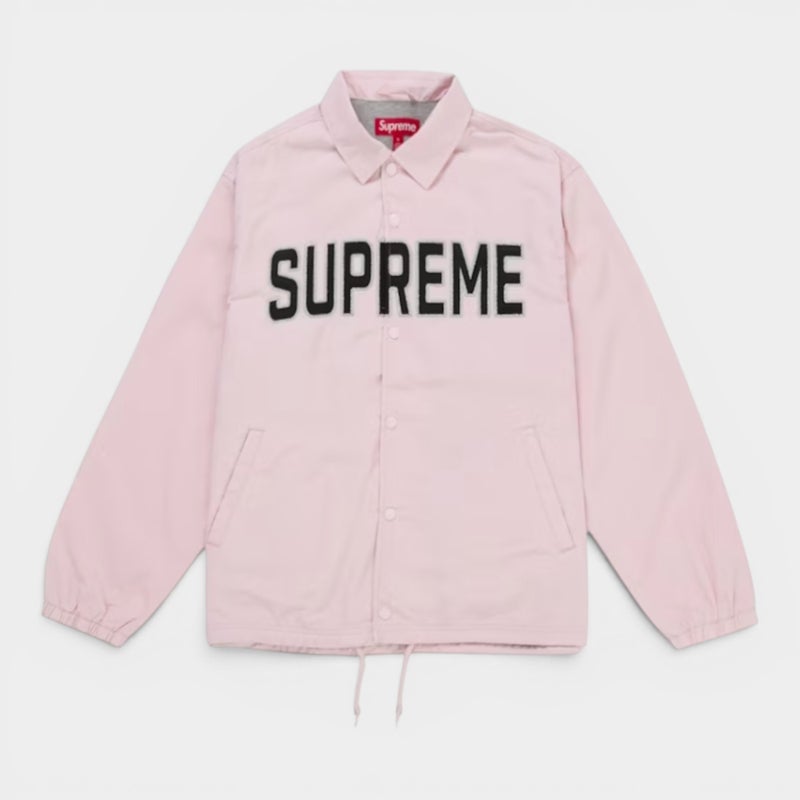 Supreme シュプリーム 2026SS Spellout Coaches Jacket　スペルアウト コーチジャケット　ピンク