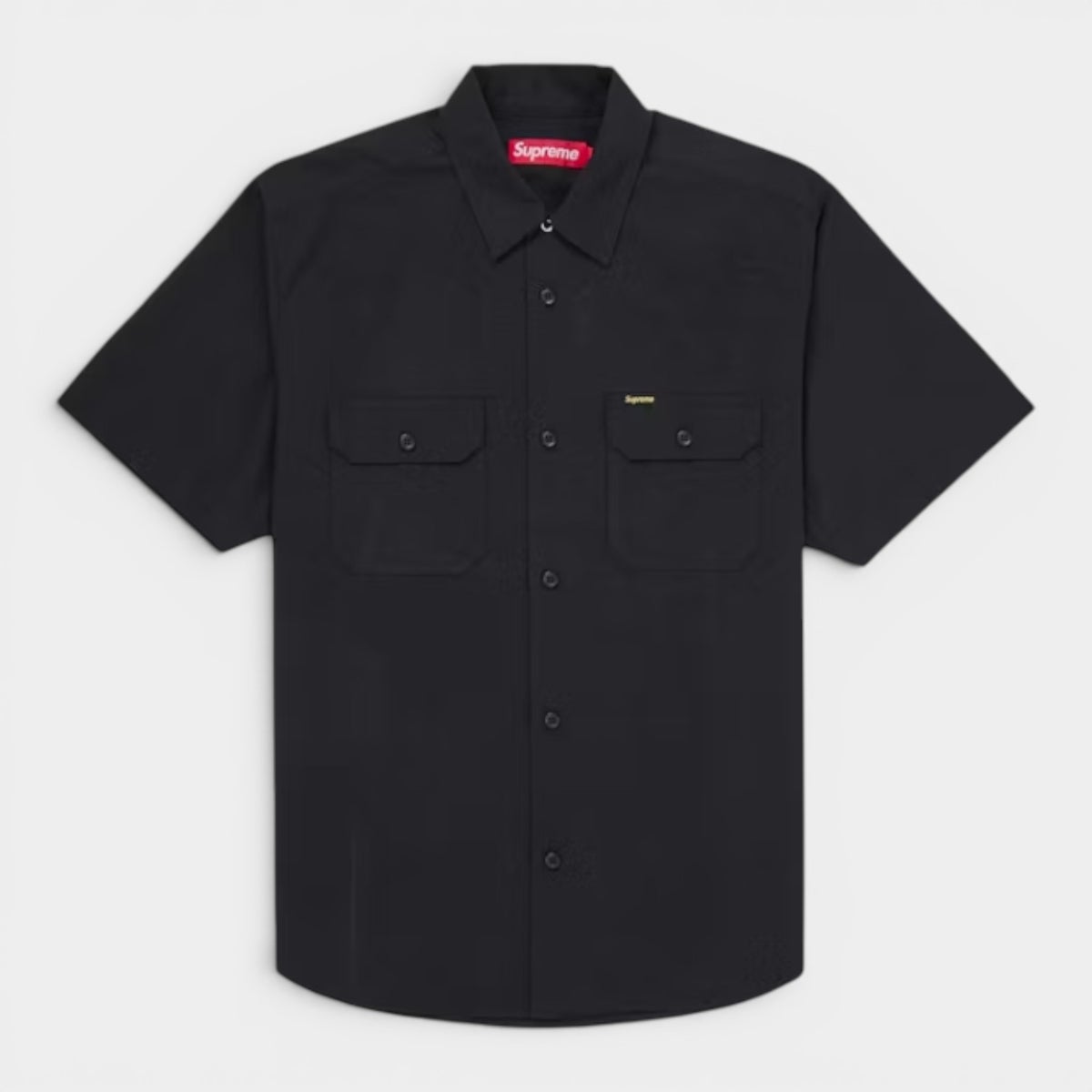 Supreme シュプリーム 2026SS Ghostface S/S Work Shirt　ゴーストフェイス ショートスリーブ ワークシャツ　ブラック1