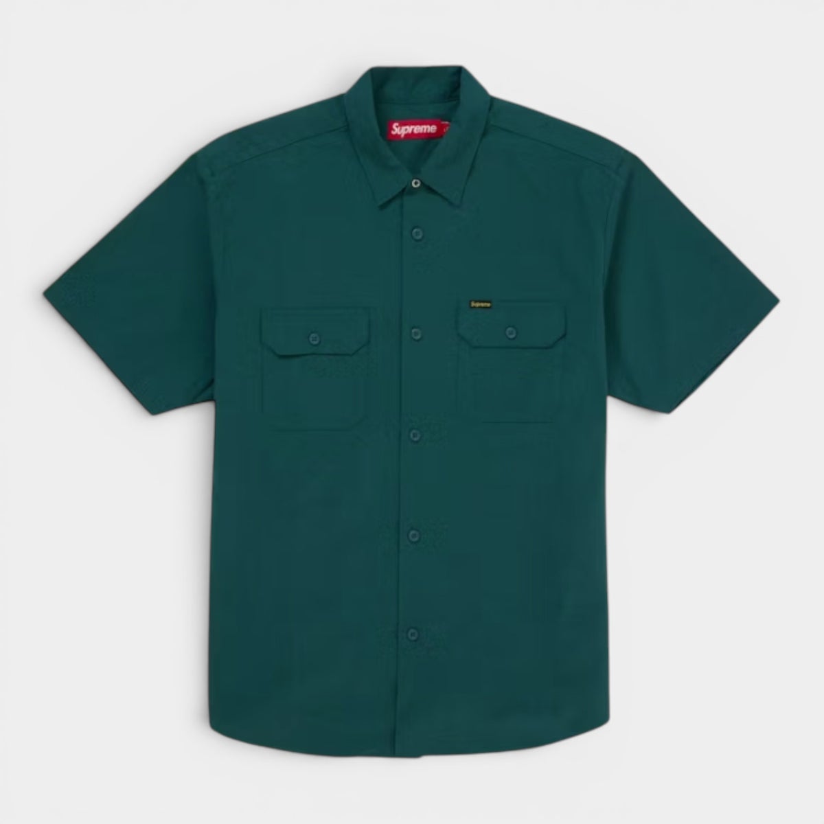  Supreme シュプリーム 2026SS Ghostface S/S Work Shirt　ゴーストフェイス ショートスリーブ ワークシャツ　ワークグリーン1