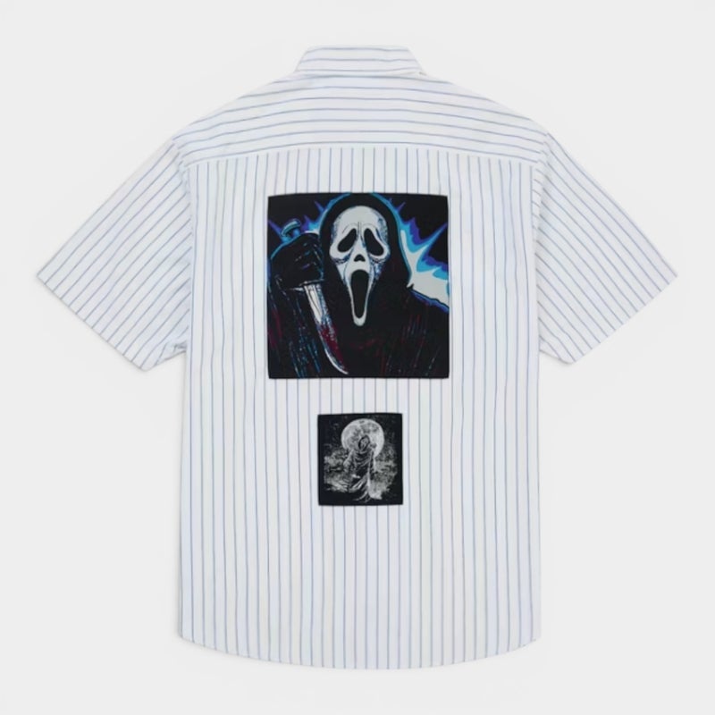  Supreme シュプリーム 2026SS Ghostface S/S Work Shirt　ゴーストフェイス ショートスリーブ ワークシャツ　ストライプ
