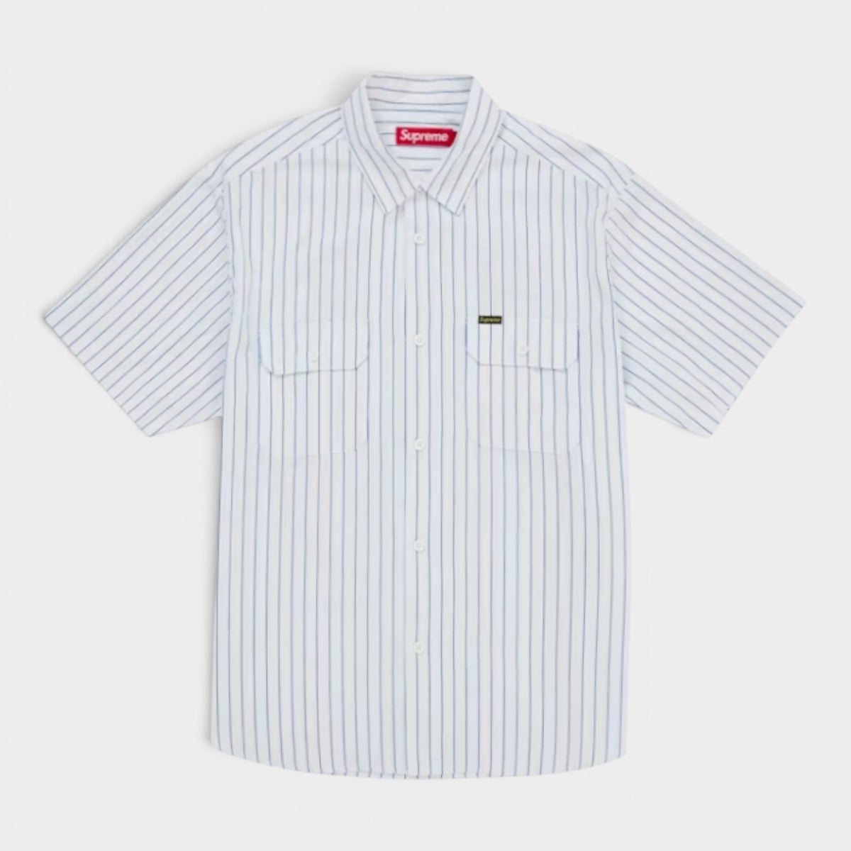  Supreme シュプリーム 2026SS Ghostface S/S Work Shirt　ゴーストフェイス ショートスリーブ ワークシャツ　ストライプ1