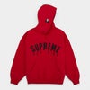 Supreme シュプリーム 2026SS Ghostface Arc Hooded Sweatshirt　ゴーストフェイス アークフーデッドスウェット パーカー レッド1