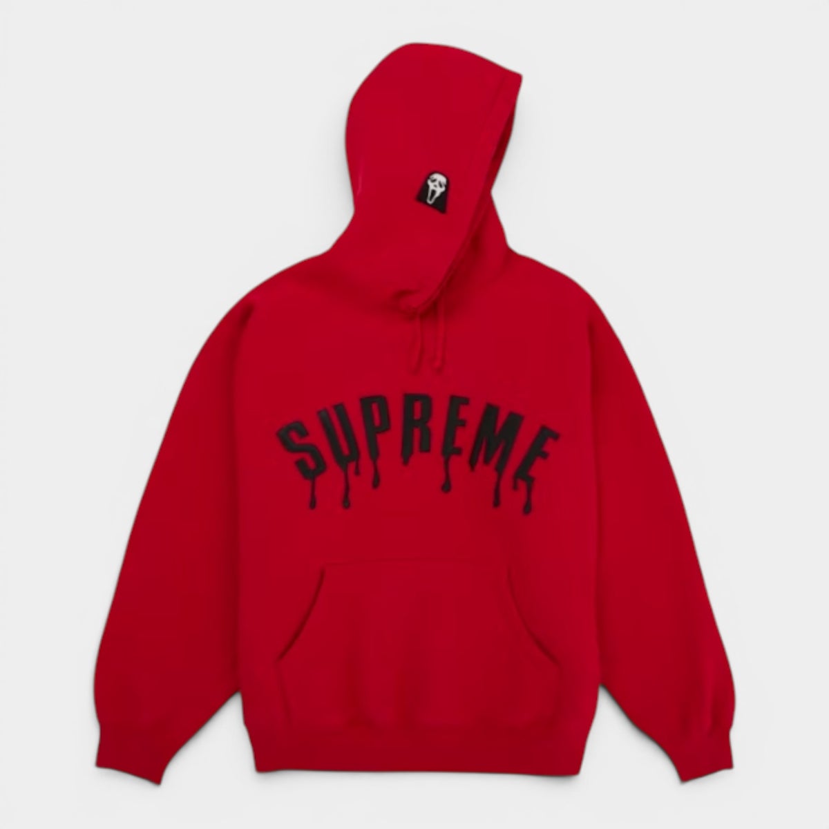 Supreme シュプリーム 2026SS Ghostface Arc Hooded Sweatshirt　ゴーストフェイス アークフーデッドスウェット パーカー レッド1