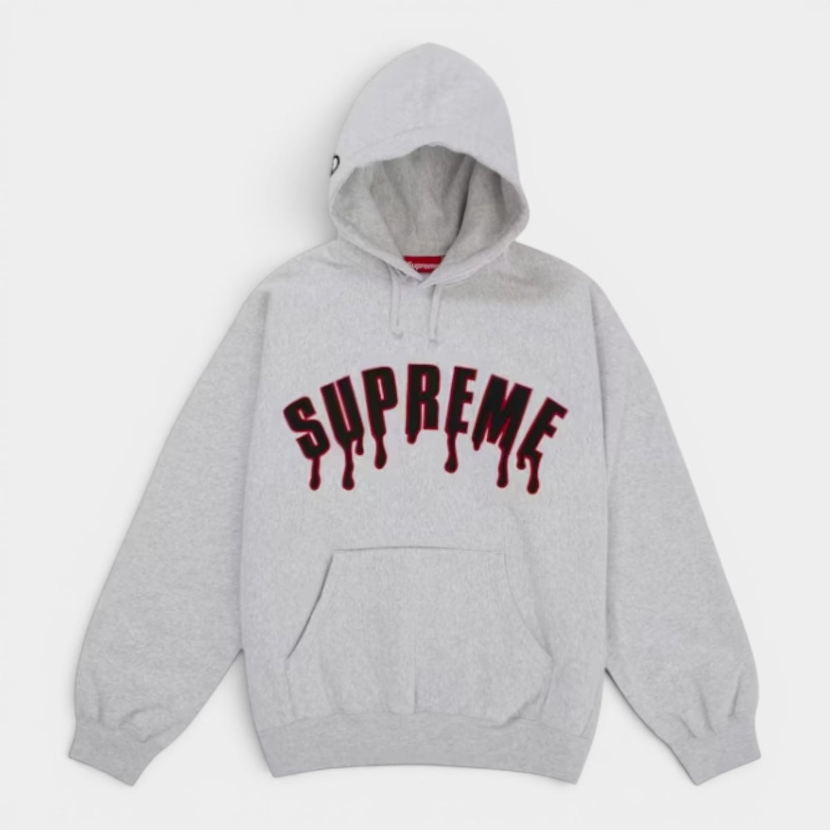 Supreme シュプリーム 2026SS Ghostface Arc Hooded Sweatshirt　ゴーストフェイス アークフーデッドスウェット パーカー アッシュグレー
