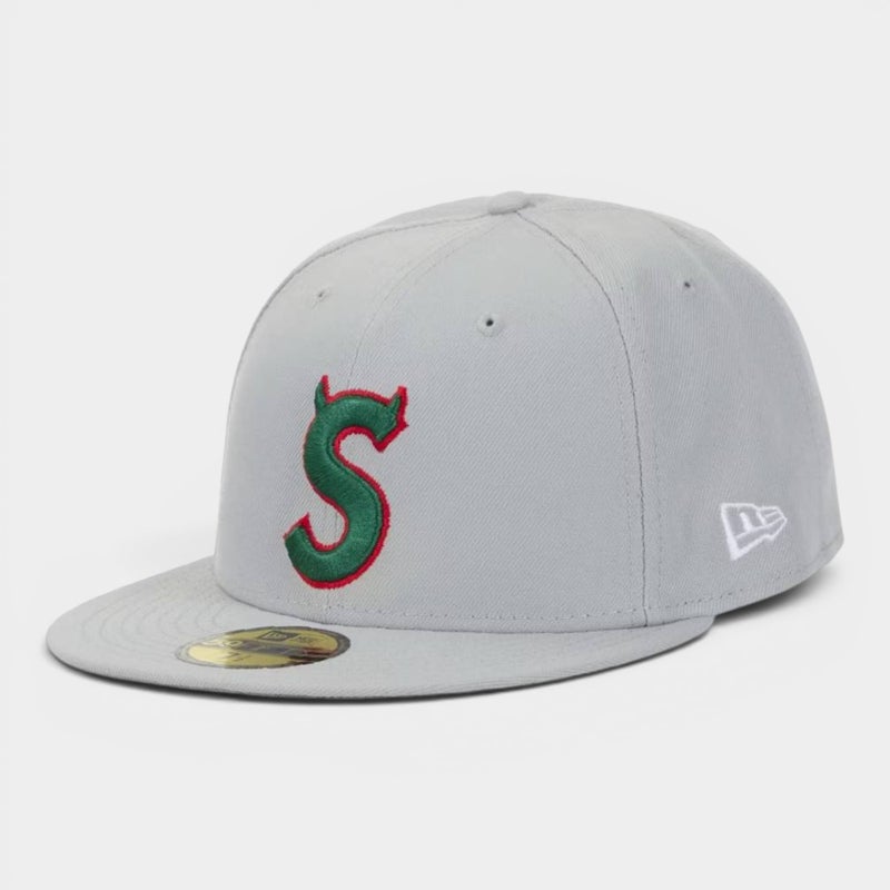 Supreme シュプリーム 2026SS Devil S Logo New Era Cap デビル Sロゴ ニューエラキャップ グレー