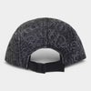 Supreme シュプリーム 2026SS Stitched Old English Denim Camp Cap　ステッチ オールドイングリッシュ デニムキャンプキャップ　ブラック1