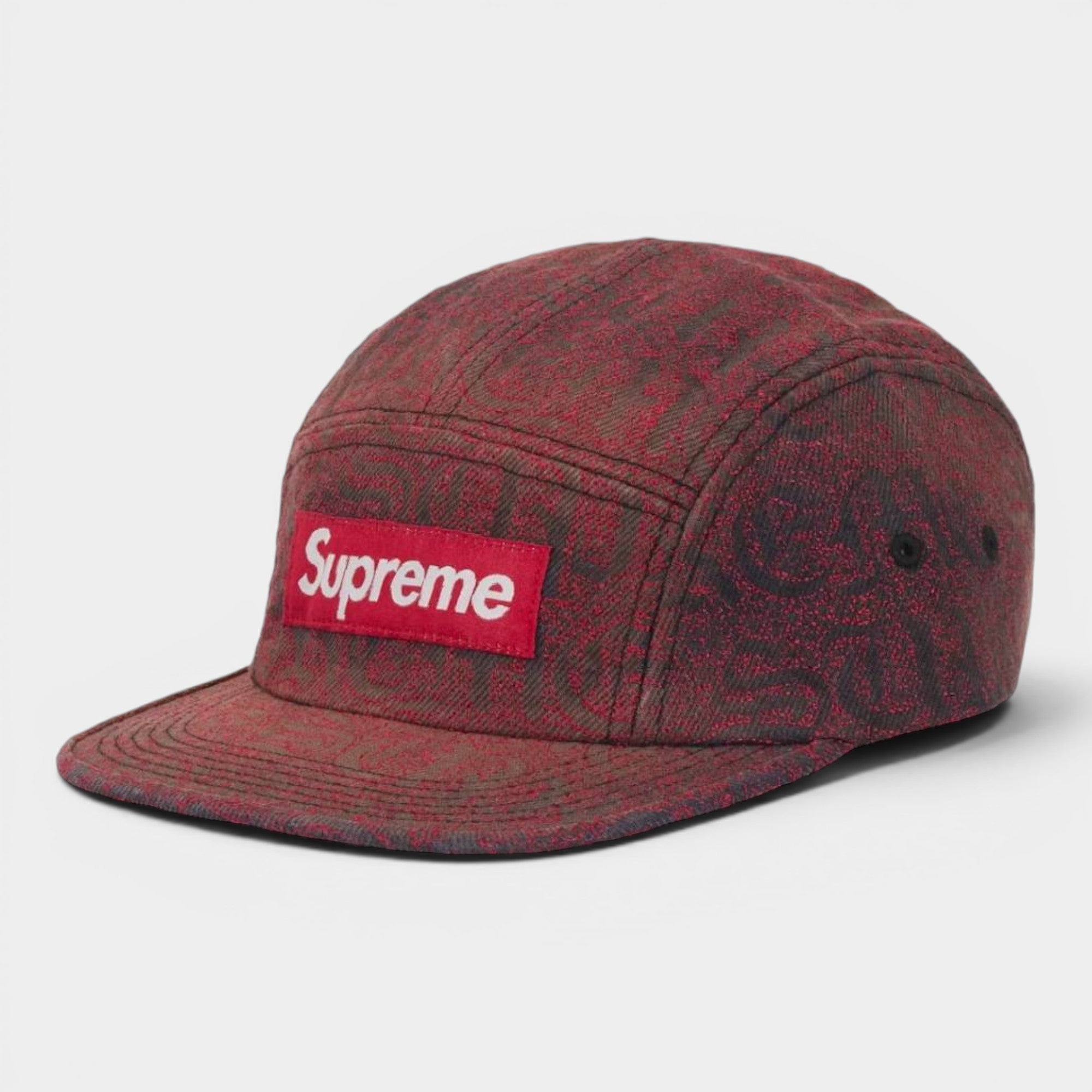 Supreme シュプリーム 2026SS Stitched Old English Denim Camp Cap