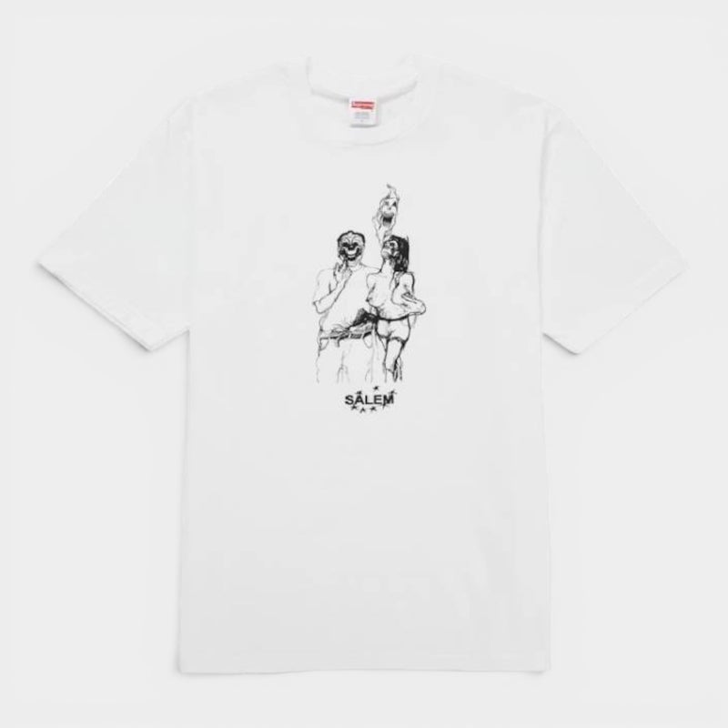 Supreme シュプリーム 2026SS SALEM Tee　セーラム Tシャツ　ホワイト
