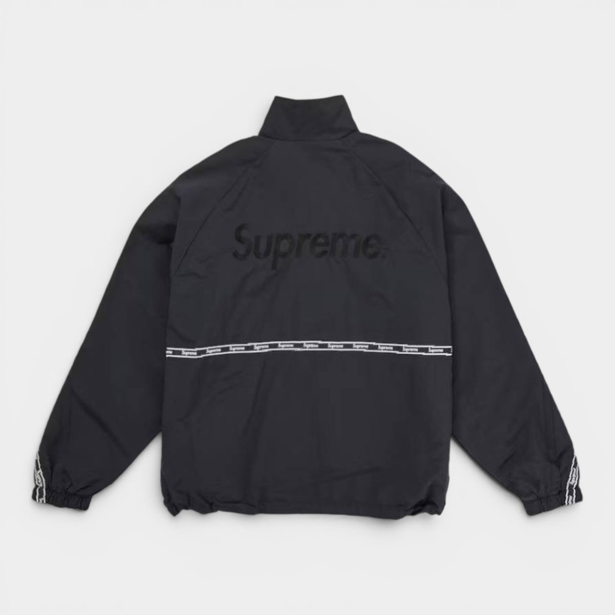 Supreme シュプリーム 2026SS Logo Taping Track Jacket　ロゴテーピング トラックジャケット　ブラック1