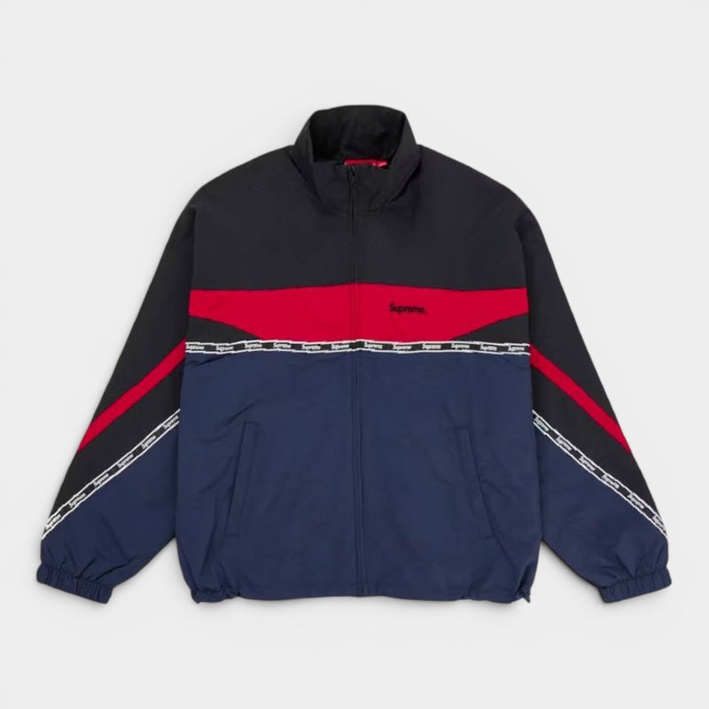 Supreme シュプリーム 2026SS Logo Taping Track Jacket　ロゴテーピング トラックジャケット　ネイビー