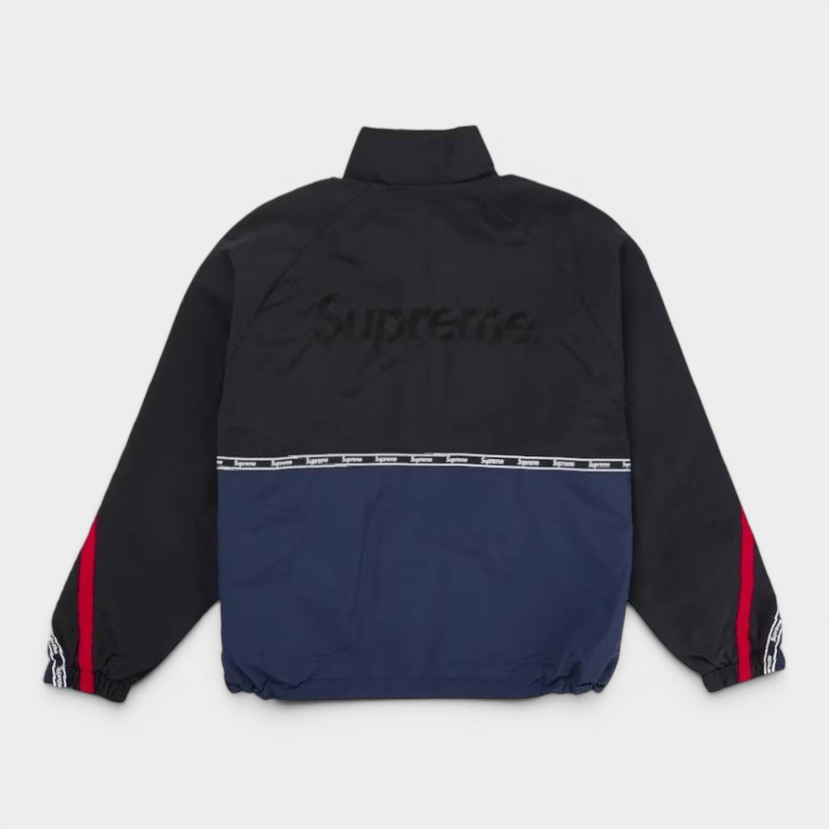 Supreme シュプリーム 2026SS Logo Taping Track Jacket　ロゴテーピング トラックジャケット　ネイビー1