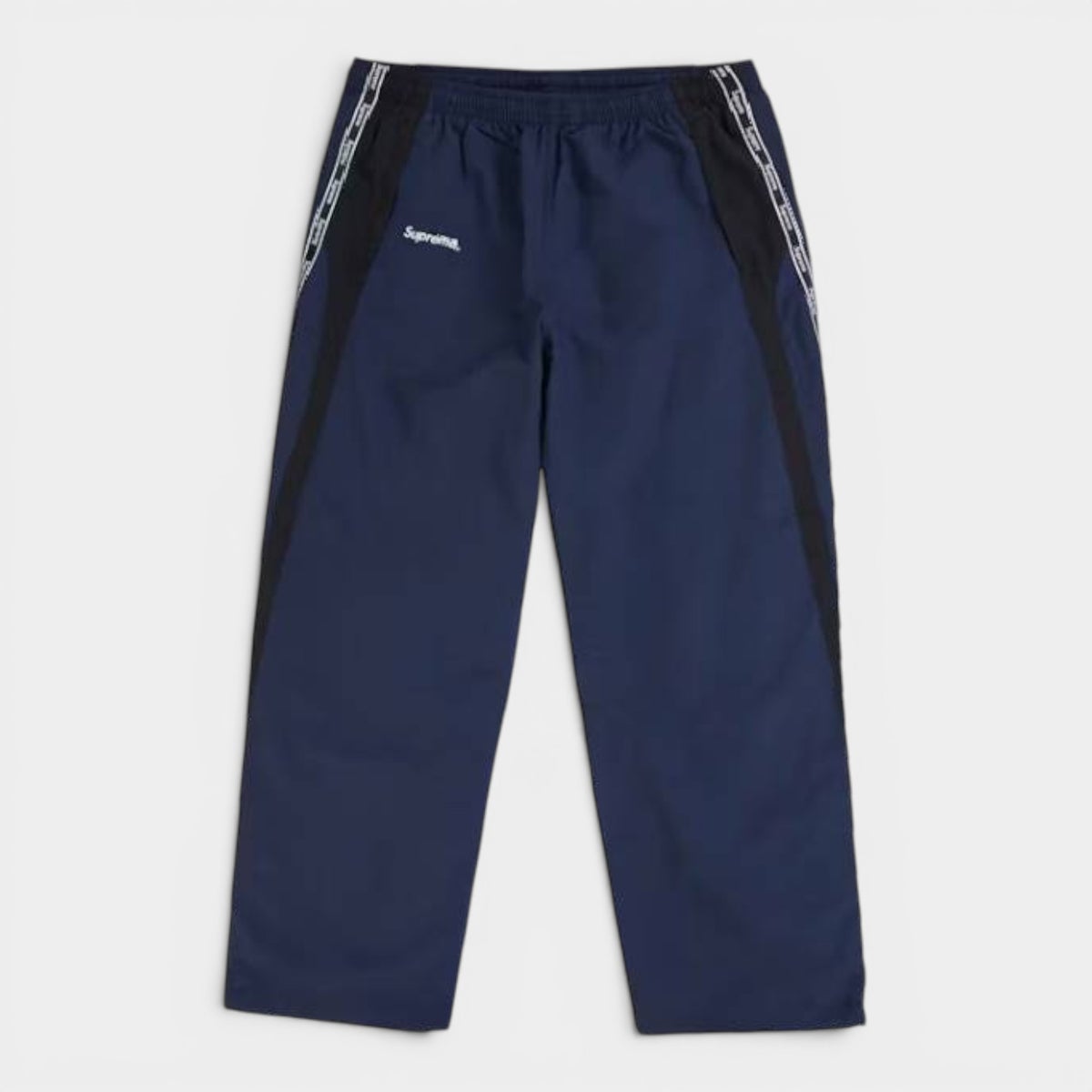 Supreme シュプリーム 2026SS Logo Taping Track Pant　ロゴテーピング トラックパンツ　ネイビー