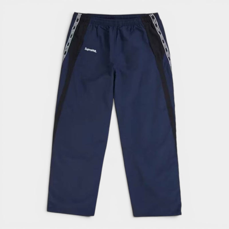 Supreme シュプリーム 2026SS Logo Taping Track Pant　ロゴテーピング トラックパンツ　ネイビー