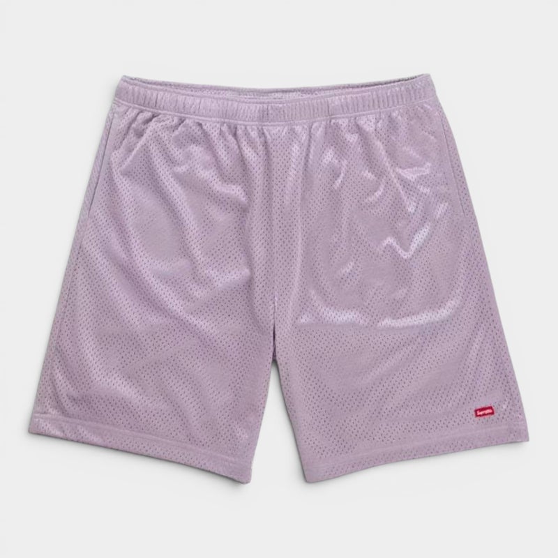 Supreme シュプリーム 2026SS Small Box Baggy Mesh Short スモールボックス バギーメッシュショーツ ラベンダー
