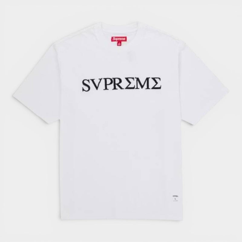 Supreme シュプリーム 2026SS Greek S/S Top グリーク ショートスリーブトップTシャツ ホワイト