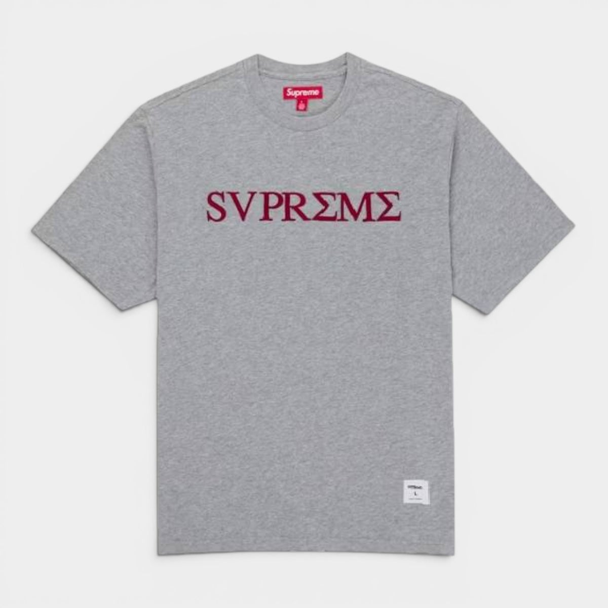  Supreme シュプリーム 2026SS Greek S/S Top グリーク ショートスリーブトップTシャツ ヘザーグレー