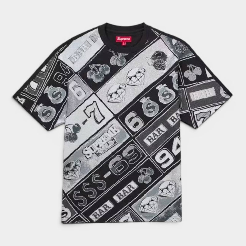Supreme シュプリーム 2026SS Slot Machine S/S Top　スロットマシン ショートスリーブトップTシャツ ブラック