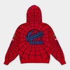  Supreme シュプリーム 2026SS Vanson Leathers Spider-Man Zip Up Hooded Sweatshirt　バンソンレザーズ スパイダーマンジップアップフーデッド スウェットパーカー レッド1