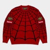  Supreme シュプリーム 2026SS Vanson Leathers Spider-Man Sweater　バンソンレザーズ スパイダーマンセーター　レッド