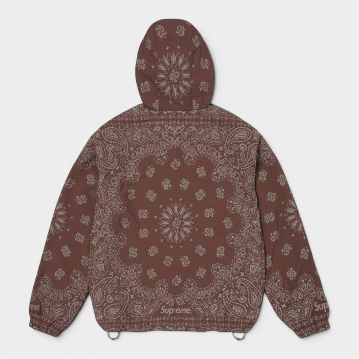 Supreme シュプリーム 2026SS Reflective Bandana Anorak　リフレクティブバンダナアノラック　ブラウン1