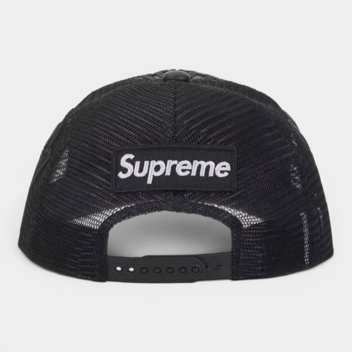  Supreme シュプリーム 2026SS Vanson Leathers Spider-Man Mesh Back 6-Panel　Cap バンソンレザーズ スパイダーマンメッシュバック6パネル キャップ ブラック2