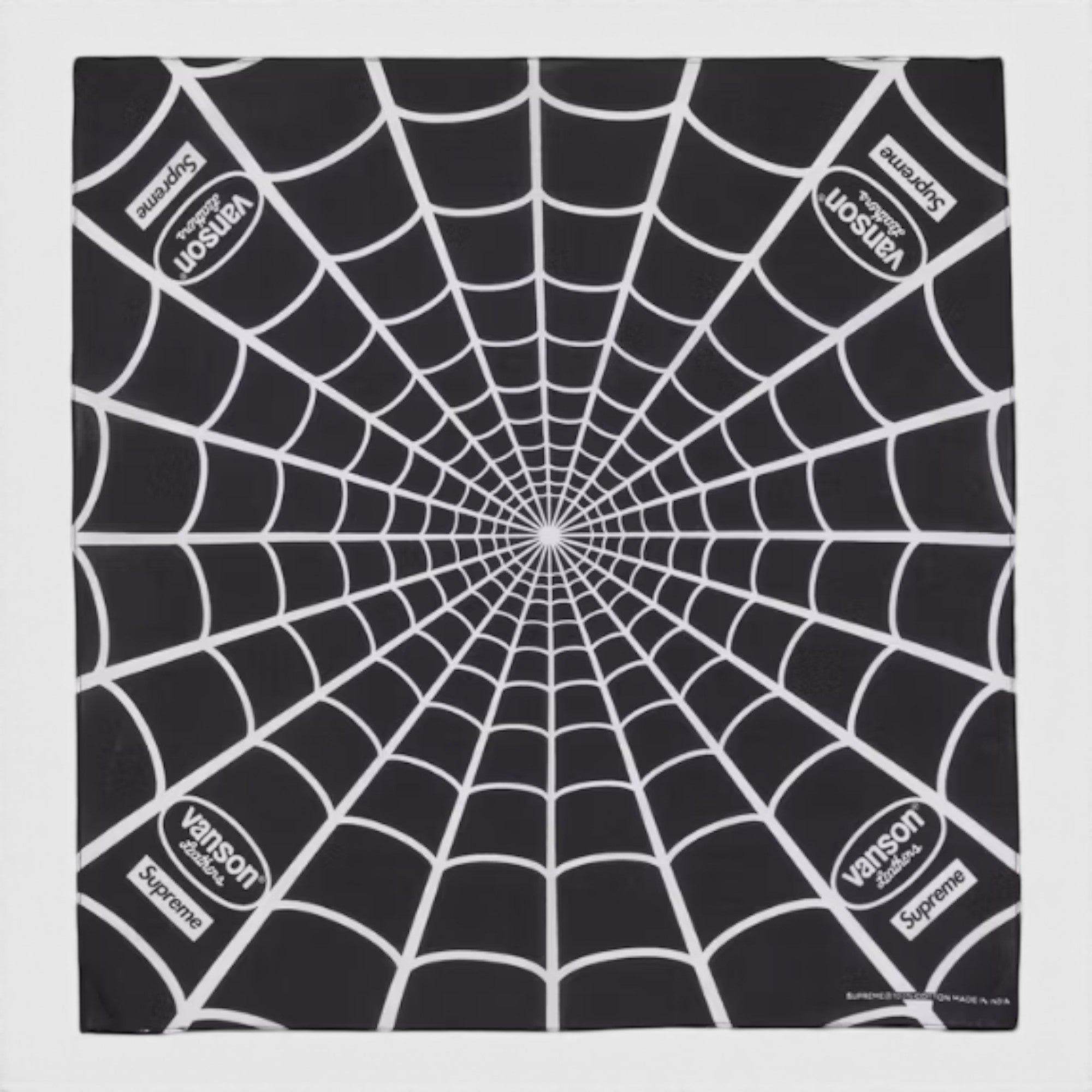 Supreme シュプリーム 2026SS Vanson Leathers Spider-Man Bandana