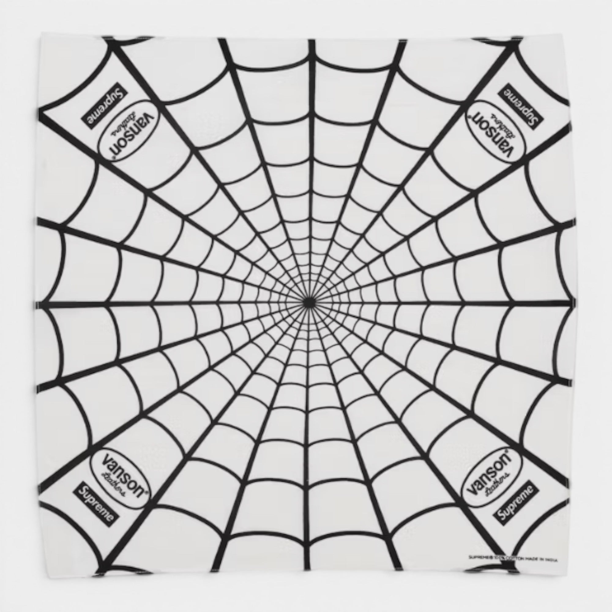Supreme シュプリーム 2026SS Vanson Leathers Spider-Man Bandana