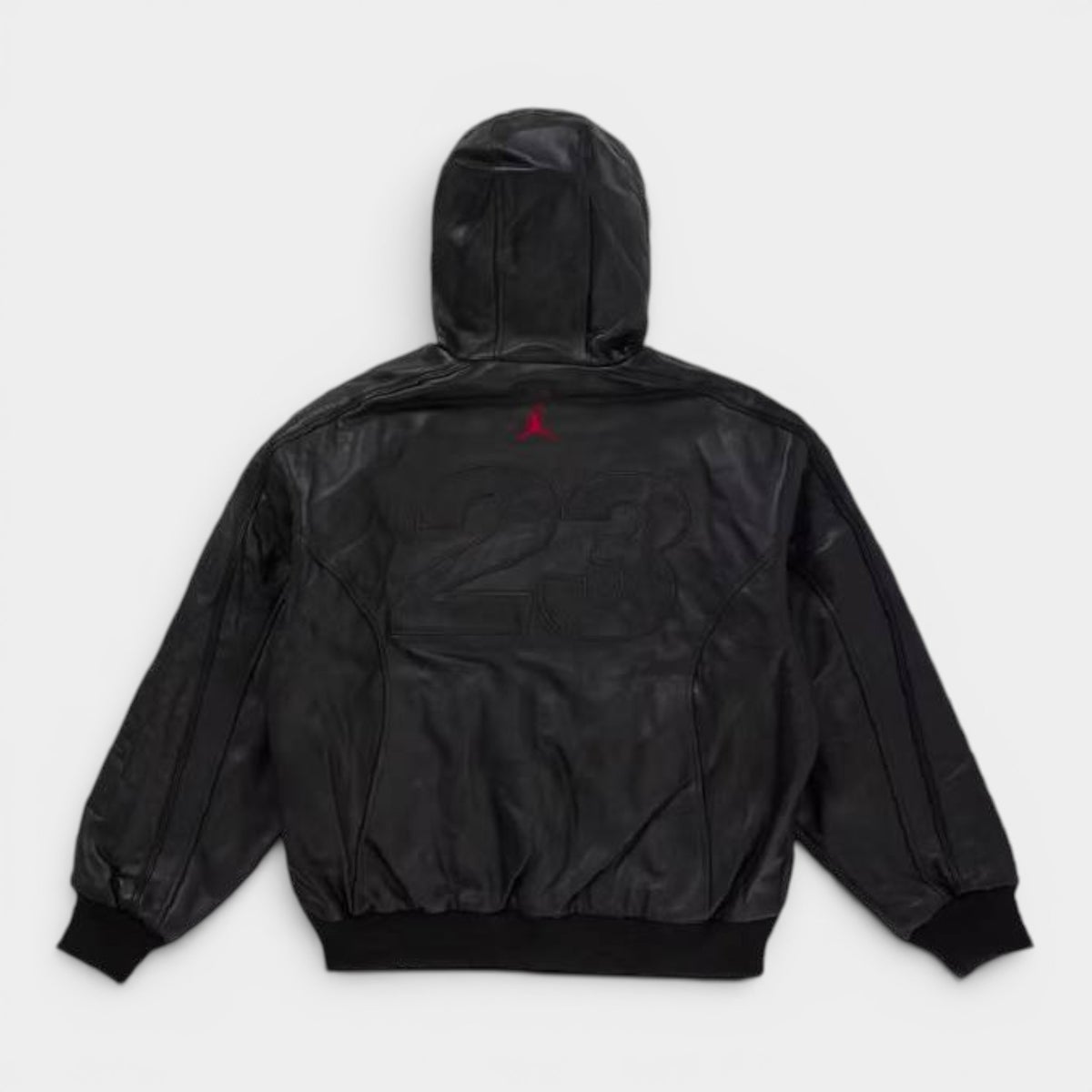 Supreme シュプリーム 2026SS Jordan Hooded Leather Jacket ジョーダン フーデッド レザージャケット ブラック1