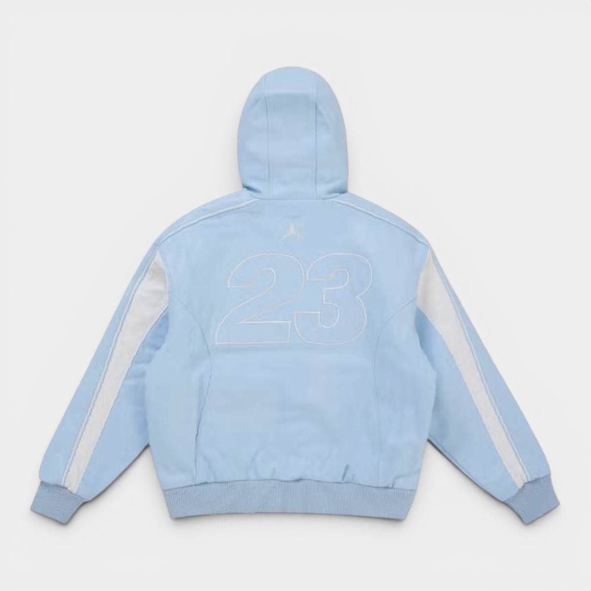 Supreme シュプリーム 2026SS Jordan Hooded Leather Jacket ジョーダン フーデッド レザージャケット ライトブルー1